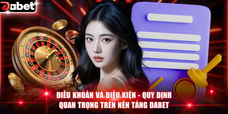 Điều khoản và điều kiện - Quy định quan trọng trên nền tảng DABET