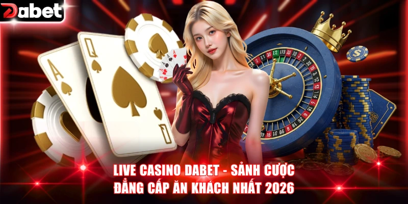 Live Casino DABET - Sảnh Cược Đẳng Cấp Ăn Khách Nhất 2026