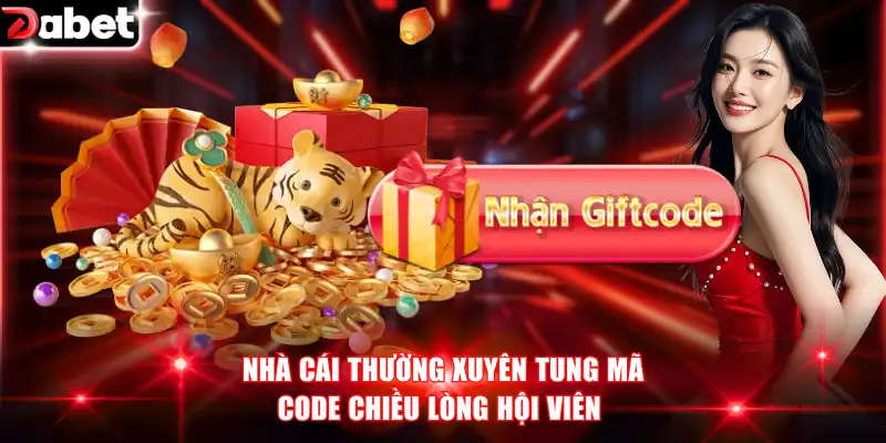 Nhà cái thường xuyên tung mã code chiều lòng hội viên 
