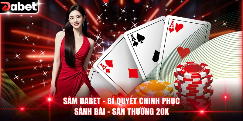 Sâm DABET - Bí Quyết Chinh Phục Sảnh Bài - Săn Thưởng 20X