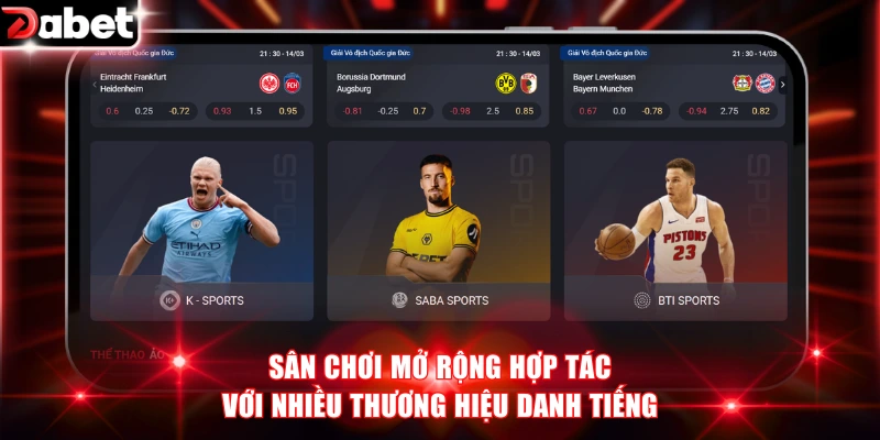 Sân chơi mở rộng hợp tác với nhiều thương hiệu danh tiếng