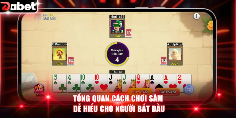 Tổng quan cách chơi Sâm dễ hiểu cho người bắt đầu