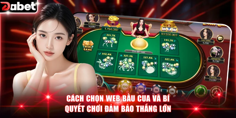 Web bầu cua